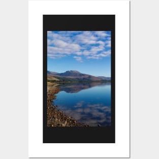 Loch Carron from the village of Lochcarron Posters and Art